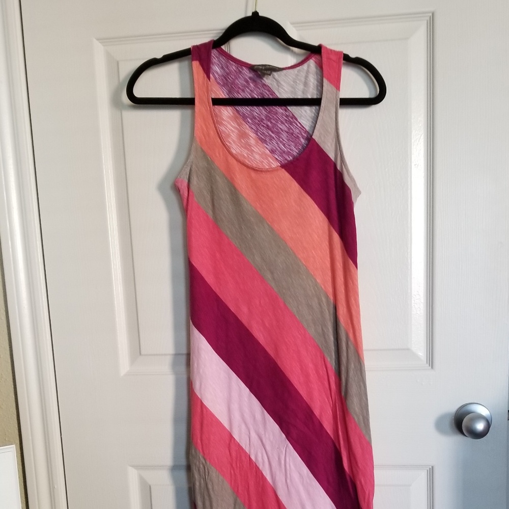 Striped maxi dress